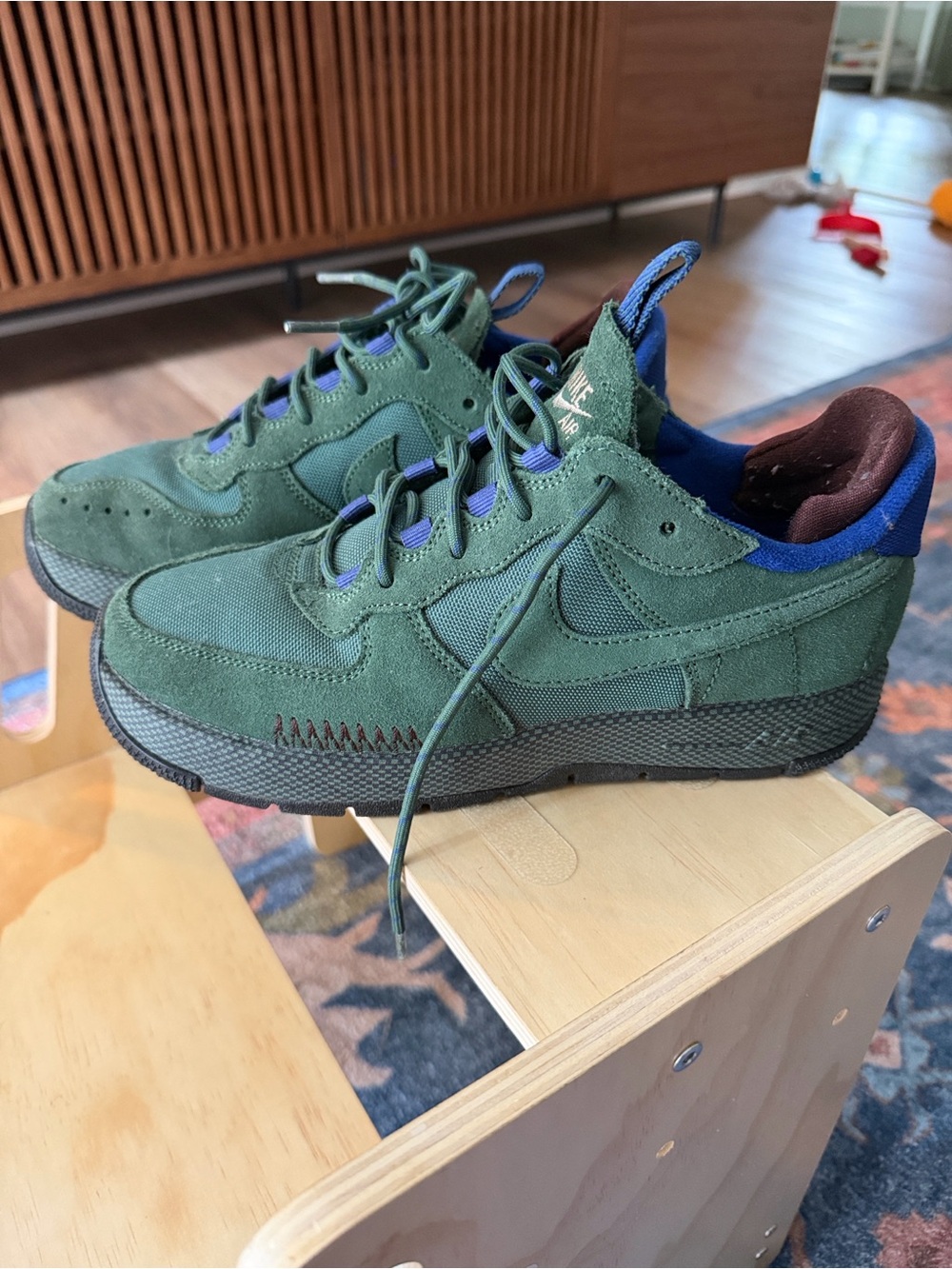 Nike Women’s Air Force 1 Wild low sneaker
